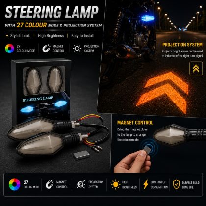 Motorcycle LED Projection Indicator