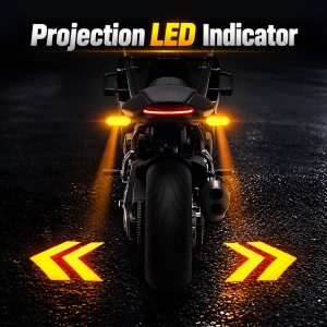 Motorcycle LED Projection Indicator
