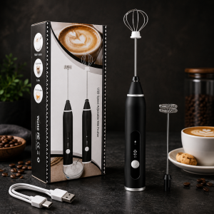 Coffee Foamer – 2 in 1 Coffee & Milk Foam Maker